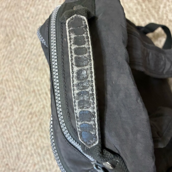 Kipling Seoul Acide Gray Backpack Large 15” Laptop Bag No Monkey School Travel - Picture 6 of 11